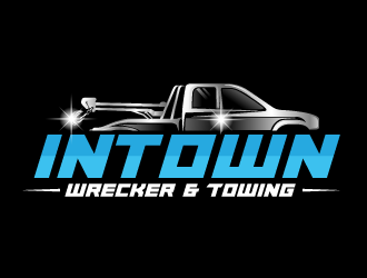 Intown Wrecker & Towing  logo design by Suvendu