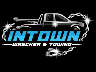 Intown Wrecker & Towing  logo design by Suvendu