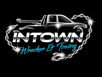 Intown Wrecker & Towing  logo design by Suvendu