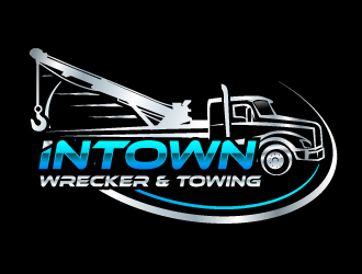 Intown Wrecker & Towing  logo design by uttam