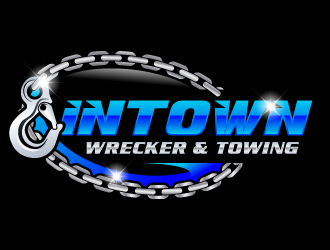 Intown Wrecker & Towing  logo design by uttam