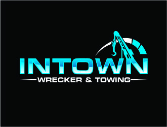 Intown Wrecker & Towing  logo design by Shina