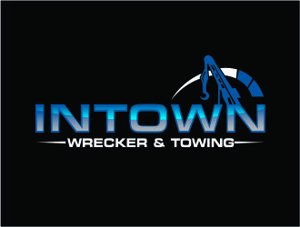 Intown Wrecker & Towing  logo design by Shina