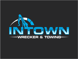 Intown Wrecker & Towing  logo design by Shina