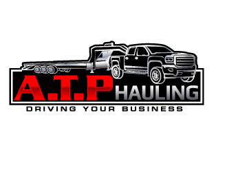 A.T.P. Hauling. logo design by LucidSketch