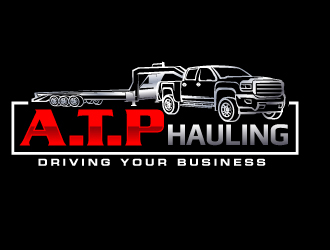 A.T.P. Hauling. logo design by LucidSketch