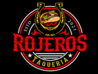 Rojeros Taqueria logo design by DreamLogoDesign