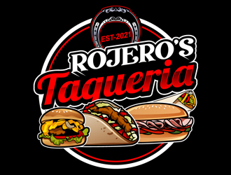 Rojeros Taqueria logo design by DreamLogoDesign