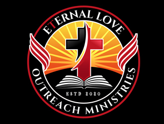 Eternal Love Outreach Ministries logo design by DreamLogoDesign