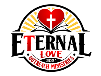 Eternal Love Outreach Ministries logo design by DreamLogoDesign