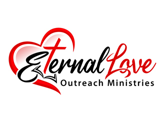Eternal Love Outreach Ministries logo design by DreamLogoDesign