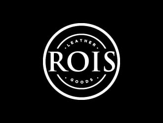ROIS Leather Goods logo design by wongndeso