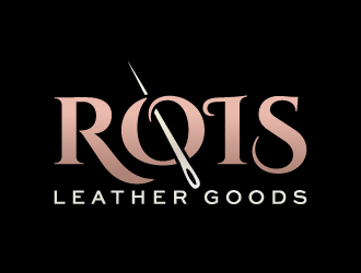 ROIS Leather Goods logo design by akilis13