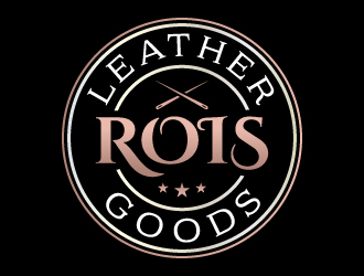 ROIS Leather Goods logo design by akilis13