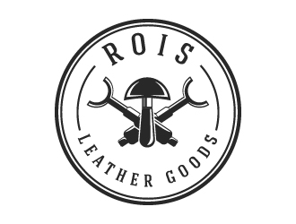 ROIS Leather Goods logo design by cybil