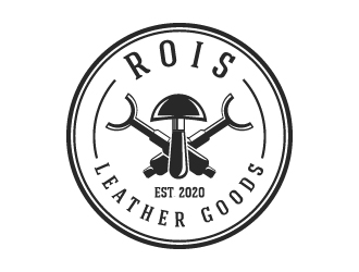 ROIS Leather Goods logo design by cybil