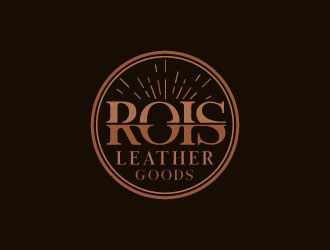 ROIS Leather Goods logo design by Webphixo