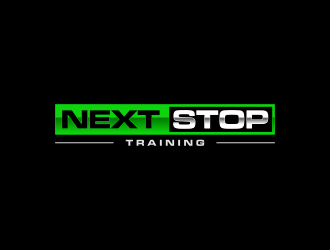 Next Stop training logo design by haidar