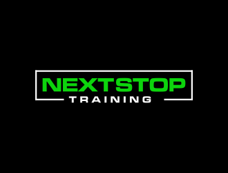Next Stop training logo design by haidar