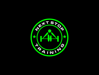 Next Stop training logo design by afra_art