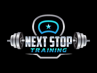 Next Stop training logo design by uttam