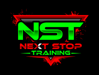 Next Stop training logo design by uttam