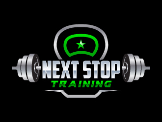 Next Stop training logo design by uttam