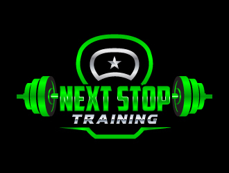 Next Stop training logo design by uttam