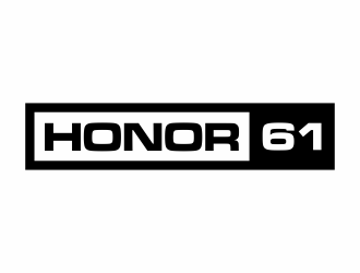 HONOR 61 logo design by eagerly