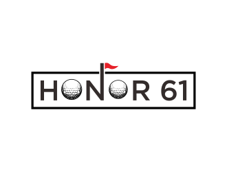 HONOR 61 logo design by Barkah
