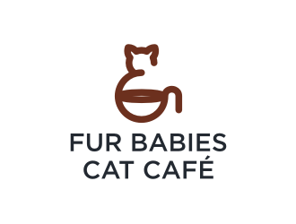 Fur Babies Cat Cafe logo design by Garmos