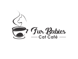 Fur Babies Cat Cafe logo design by Shina