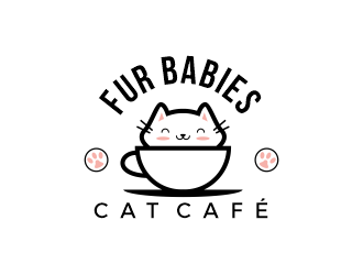 Fur Babies Cat Cafe logo design by SmartTaste