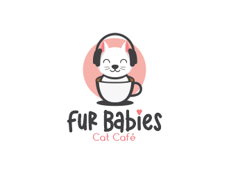 Fur Babies Cat Cafe logo design by SmartTaste