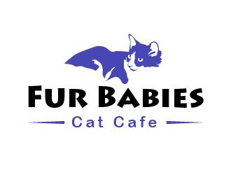 Fur Babies Cat Cafe logo design by chumberarto