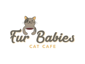 Fur Babies Cat Cafe logo design by rizuki