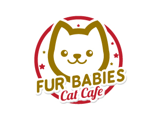 Fur Babies Cat Cafe logo design by uttam