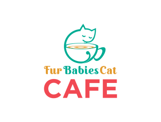 Fur Babies Cat Cafe logo design by Msinur