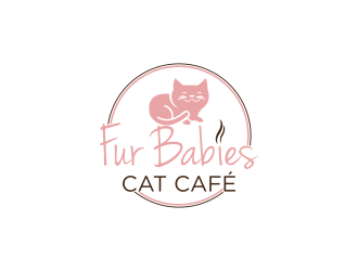 Fur Babies Cat Cafe logo design by luckyprasetyo