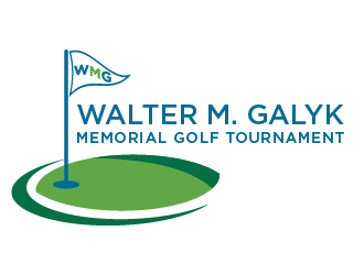 Walter M. Galyk Memorial Golf Tournament logo design by cybil