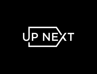 Up Next  logo design by alby