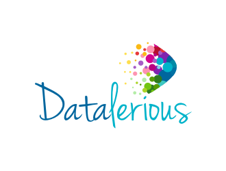 Datalerious. Tagline: Is data making you crazy? We can help! logo design by GemahRipah