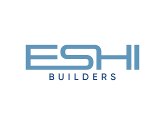 ESHI Builders logo design by ekitessar