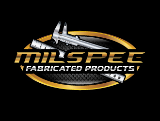 MILSPEC FABRICATED PRODUCTS, logo design by uttam