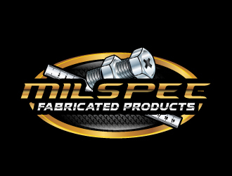 MILSPEC FABRICATED PRODUCTS, logo design by uttam