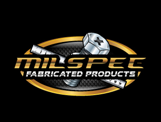 MILSPEC FABRICATED PRODUCTS, logo design by uttam