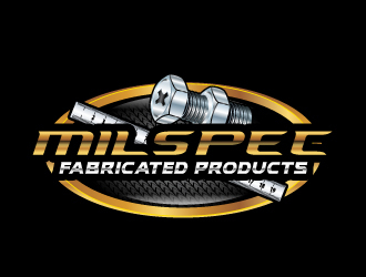 MILSPEC FABRICATED PRODUCTS, logo design by uttam