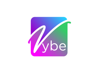 Vybe logo design by aura