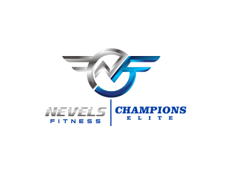 NEVELS FITNESS powered by CHAMPIONS ELITE logo design by BintangDesign