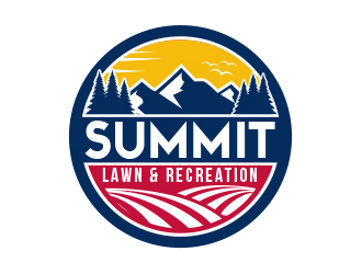 Summit Lawn & Recreation logo design by MarkindDesign